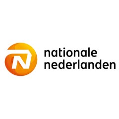 Nationale Nederlanden logo Sas. Assurantiën