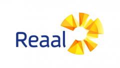 Reaal logo Sas. Assurantiën